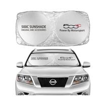 Protetor Solar Para Para-brisa De Carro Fiat 500 500C 500X 500L Abarth 695, Cobertura Anti UV,
