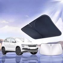 Protetor Solar Para Para-brisa De Carro Skoda Kodiaq Karoq Kamiq Octavia GT, Visor De Janela Protetor Solar Para Para-brisa De Carro Skoda Kodiaq Karoq Kamiq Octavia GT, Visor De Janela