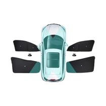 Protetor Solar Para Para-brisa Dianteiro E Traseiro Tesla Model Y 2024 2025 Com Ventosa Para Model X