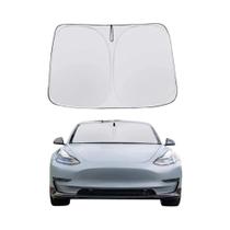 Protetor Solar Para Para-brisa Do Carro Tesla Model 3 Y, Protetor De Janela Frontal