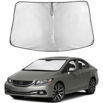 Protetor Solar para Para-brisa EcoNour Honda Civic 2012-2015 Bloqueador UV Protetor Solar para Para-brisa EcoNour Honda Civic 2012-2015 Bloqueador UV
