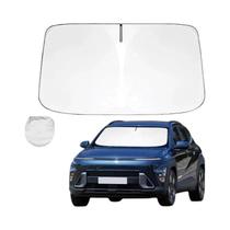Protetor Solar Para Para-brisa Hyundai Kona N Line, Filme Dobrável Protetor De Raios UV, Resfriador Protetor Solar Para Para-brisa Hyundai Kona N Line, Filme Dobrável Protetor De Raios UV, Resfriador