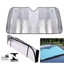 Protetor Solar Para Parabrisa Quebra Sol Universal Dobrável em Alumínio MaleáveL