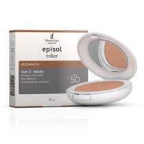 Protetor Solar Pó Compacto Episol Tom 3 FPS 50 10g
