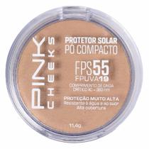 Protetor Solar Pó Compacto Pink Cheeks FPS 55 FPUVA 19