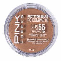 Protetor Solar Pó Compacto Pink Cheeks FPS 55 FPUVA 19