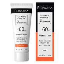 Protetor Solar Principia Toque Seco PS-01 FPS 60 40ml Protetor Solar Principia Toque Seco PS-01 FPS 60 40ml