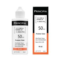 Protetor Solar PS-02 FPS50 Principia Toque Seco - 40ml