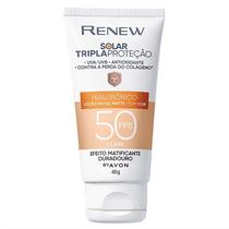 Protetor Solar Renew Com Cor Clara Fps 50 Protetor Solar Renew Com Cor Clara Fps 50