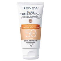 Protetor Solar Renew Com Cor Clara Fps 50