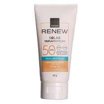 Protetor Solar Renew Com Cor Clara FPS50
