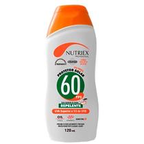 Protetor Solar Repelente FPS 60 1/3 UVA 120 ml NUTRIEX Protetor Solar Repelente FPS 60 1/3 UVA 120 ml NUTRIEX