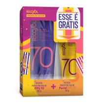 Protetor Solar Ricosol FPS 70 com 180g + Protetor Facial FPS 70 com 50g