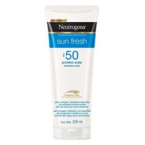 Protetor Solar Rosto e Corpo Neutrogena Sun Fresh Fps 50 200ml