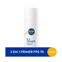 Protetor Solar Sérum Primer Daily Uv 2 Em 1 Sem Perfume Fps 70 Nivea Sun 30ml Protetor Solar Sérum Primer Daily Uv 2 Em 1 Sem Perfume Fps 70 Nivea Sun 30ml
