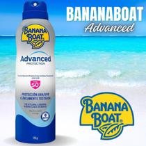 Protetor Solar Spray Banana Boat Advanced FPS 50 UVA e UVB Transparente Rápida Absorção 170g Protetor Solar Spray Banana Boat Advanced FPS 50 UVA e UVB Transparente Rápida Absorção 170g
