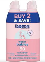 Protetor Solar Spray - Coppertone Baby - Fator 50 - 170g - Kit com 2