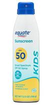 Protetor Solar Spray Infantil, FPS 50, 156g, Equate Protetor Solar Spray Infantil, FPS 50, 156g, Equate