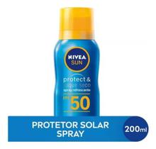 Protetor solar spray Nivea SunProtect Toque Seco 50FPS 200mL