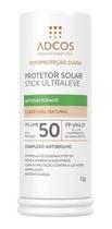 Protetor Solar Stick Adcos Fps50 Ultra Leve Beige