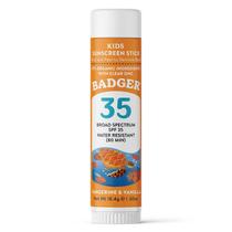 Protetor Solar Stick Mineral Badger Kids SPF 35 - 19ml - Orgânico