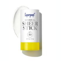Protetor solar Stick Supergoop! Mineral Sheer SPF 30 20mL Protetor solar Stick Supergoop! Mineral Sheer SPF 30 20mL