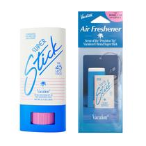 Protetor solar Stick Vacation Super Stick SPF 45 20mL + Purificador de ar Protetor solar Stick Vacation Super Stick SPF 45 20mL + Purificador de ar