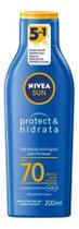 Protetor Solar Sun Protect & Hidrata Fps70 200ml Nivea