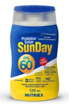 Protetor Solar Sunday FPS60 120ml Protetor Solar Sunday FPS60 120ml