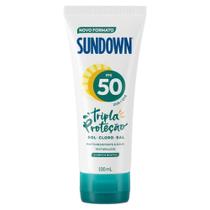 Protetor Solar Sundown Suave com Tripla Proteção FPS50 100ml Protetor Solar Sundown Suave com Tripla Proteção FPS50 100ml