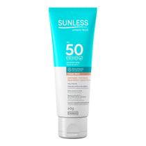 Protetor Solar Sunless Facial Base Cor Bege Médio Fps50 60g