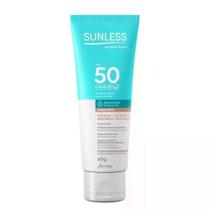 Protetor Solar Sunless Facial Bege Médio Fps50 Farmax 60G