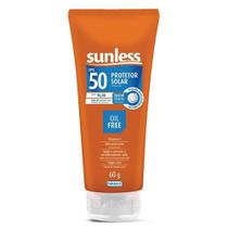 Protetor Solar Sunless Facial FPS 50 60g - Farmax Protetor Solar Sunless Facial FPS 50 60g - Farmax