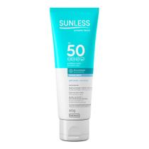 Protetor Solar Sunless Facial Fps50 Sem Base Pele Seca 60g