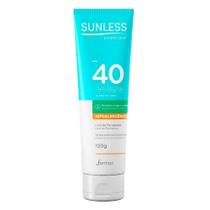 Protetor Solar Sunless FPS 40 Hipoalergênico 120g Protetor Solar Sunless FPS 40 Hipoalergênico 120g