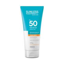 Protetor Solar Sunless Fps 50 Toque Seco 200G Farmax Protetor Solar Sunless Fps 50 Toque Seco 200G Farmax