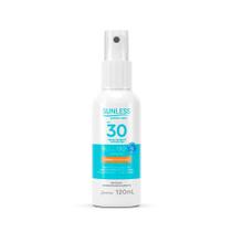 Protetor Solar Sunless Spray Translúcido FPS30 120ml - VENCIMENTO OUTUBRO 2026