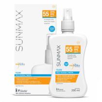 Protetor Solar Sunmax Fluid FPS55 com 200ml
