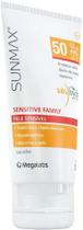 Protetor Solar Sunmax Sensitive FPS50 Corporal Pele Sensível 160ml Protetor Solar Sunmax Sensitive FPS50 Corporal Pele Sensível 160ml