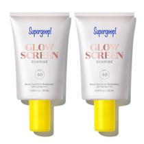 Protetor solar Supergoop! Glowscreen SPF 40 20mL, pacote com 2 Protetor solar Supergoop! Glowscreen SPF 40 20mL, pacote com 2