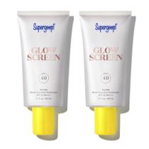 Protetor solar Supergoop! Glowscreen SPF 40 50 ml Pacote com 2 Protetor solar Supergoop! Glowscreen SPF 40 50 ml Pacote com 2