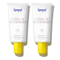 Protetor solar Supergoop! Unseen SPF 40 50 ml Pacote com 2