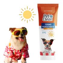 Protetor Solar Termo Hidratante FPS Cães Gatos Coelhos PetClean - Pet Clean