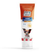 Protetor solar termo hidratante para cães pet celan 90g - pet clean