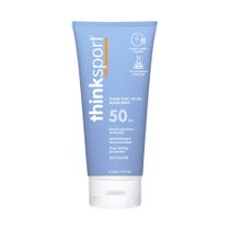 Protetor solar THINK Thinksport SPF 50 Óxido de zinco transparente 177mL