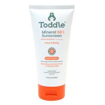 Protetor solar Toddle Prebiotic Mineral SPF 50 180 ml para crianças e bebês