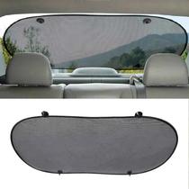 Protetor Solar Traseiro Para Carro Em Malha Com Proteção UV E Isolamento Térmico Protetor Solar Traseiro Para Carro Em Malha Com Proteção UV E Isolamento Térmico