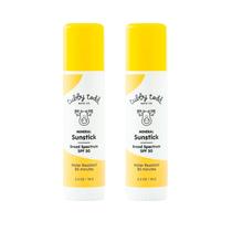 Protetor solar Tubby Todd Mineral Sunstick SPF 30, pacote com 2 unidades de 28 g