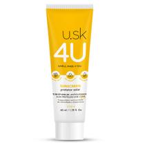 Protetor Solar USK Under Skin 4U Sunscreen FPS50 40mL