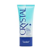 Protetor solar Vacation Crystal SPF 50 Gel facial 50ml tamanho de viagem Protetor solar Vacation Crystal SPF 50 Gel facial 50ml tamanho de viagem